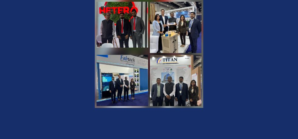 Ambasador Reddy visited the Pharmaconex Exhibition and interacted with the Indian companies showcasing their products